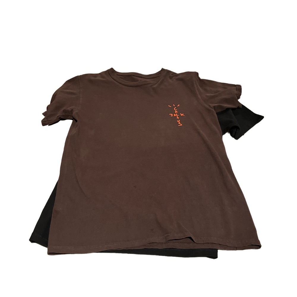 Brown Travis Scott T Shirt